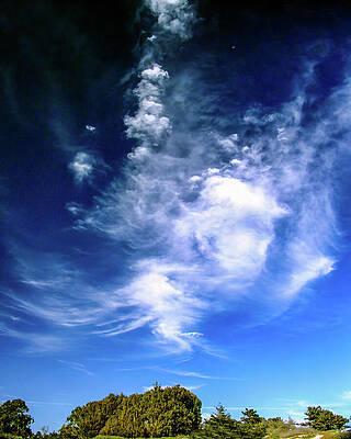 Nature Wall Art featuring the photograph Dreamy Cirrus Clouds by Tommy Farnsworth