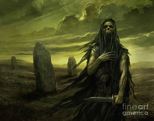 Celtic Warrior Painting by Mark Hausler - Pixels