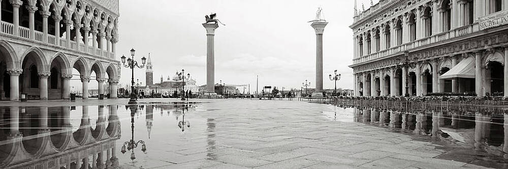 Dsc2408 - View of St Mark's Square with high water, Venice by Marco Missiaja Dsc2408 - View of St Mark's Square with high water, Venice by Marco Missiaja