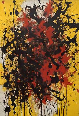Wall Art - Digital Art - Dynamic Disarray by Samuel HUYNH