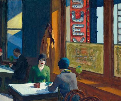 Edward Hopper Chop Suey 1929 by Edward Hopper Edward Hopper Chop Suey 1929 by Edward Hopper