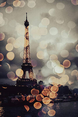 Wall Art - Photograph - Eiffel Tower Through The Window by Printed View