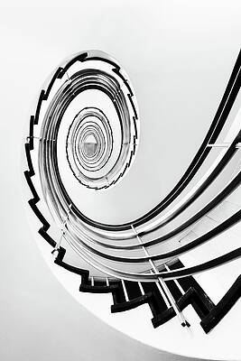 Wall Art - Photograph - Elegant Staircase by Elvira Peretsman