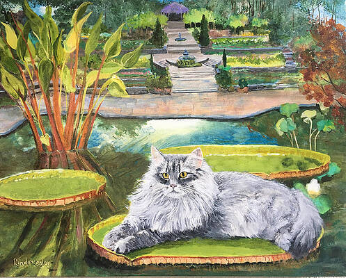 Ellie, Duchess of Duke Garden by Linda Kegley Ellie, Duchess of Duke Garden by Linda Kegley