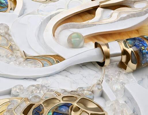 Wall Art - Digital Art - Emergent Objects by Eris And AI