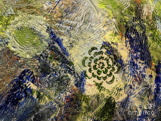 Wall Art - Painting - Encaustic Improvisation 151 by Bentley Davis