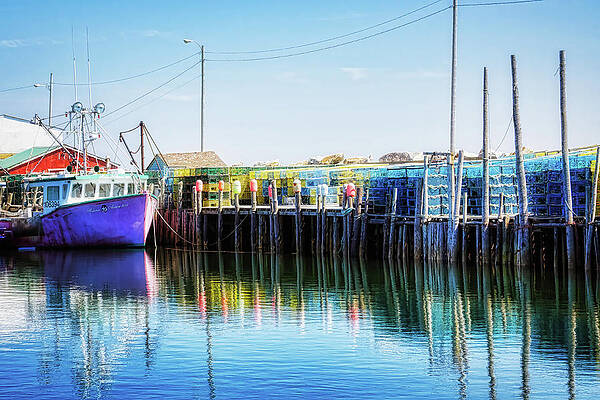 Wall Art - Photograph - Enchanting colors of Nova Scotia by Tatiana Travelways
