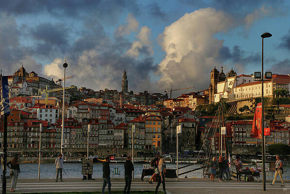 End of the Day in Porto by John Meader End of the Day in Porto by John Meader