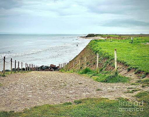 Wall Art - Photograph - End of the Line Happisburgh Beach by Gordon James