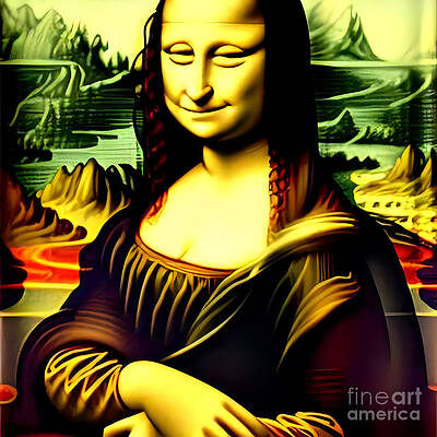 The Mona Lisa Famous Art Canvas Paintings By Leonardo Da Vinci Wall Art  Posters and Prints Classical Wall Art Picture 50x75cm(20x30in) Frameless :  : Home