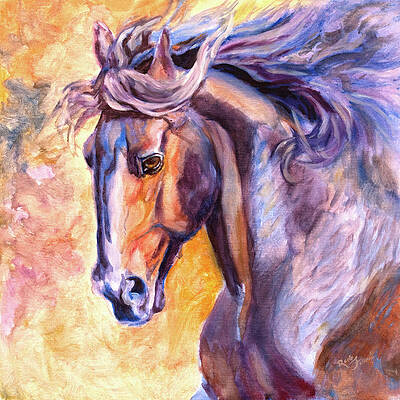 Epiphany Modern Expressive Horse Art by Renee Forth-Fukumoto Epiphany Modern Expressive Horse Art by Renee Forth-Fukumoto