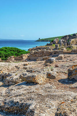 Wall Art - Photograph - Eroding History and Natural Beauty - Sinis Peninsula by Benoit Bruchez