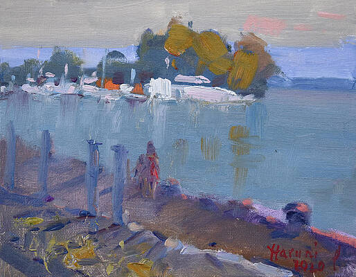 Harbor Paintings Fine Art America