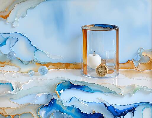 Wall Art - Digital Art - Experimental Objects by Eris And AI