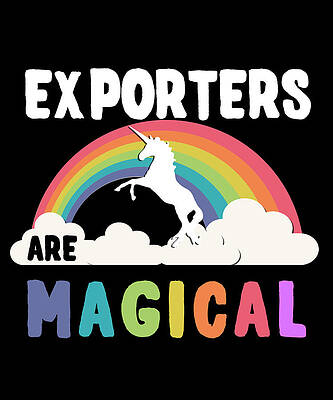 Wall Art - Digital Art - Exporters Are Magical by Flippin Sweet Gear