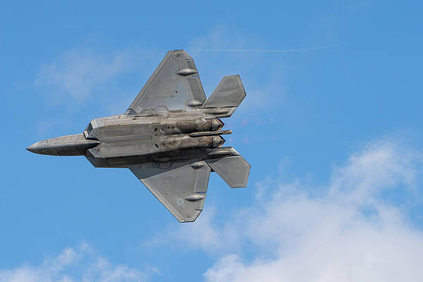 F-22 Raptor Underside by David R Robinson F-22 Raptor Underside by David R Robinson