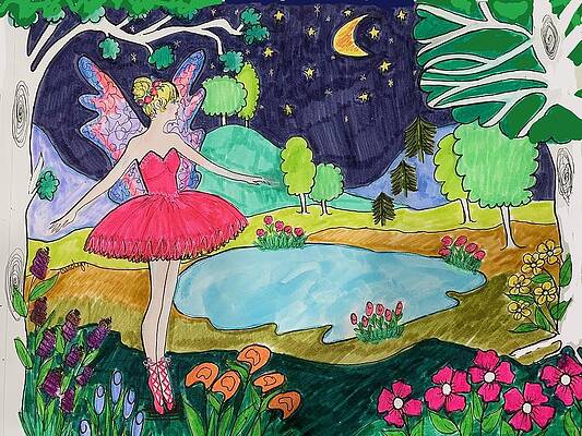 Fairy Dust #1 Mixed Media by Gayle Berry - Pixels