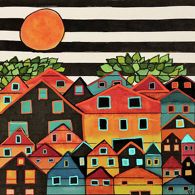 Fall Moon by Dora Ficher Fall Moon by Dora Ficher