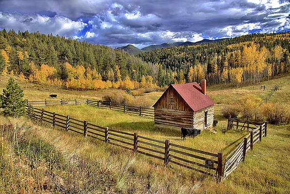 Wall Art - Photograph - Fall Mountainscape by Bob Falcone