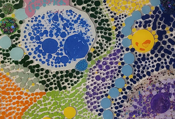  Painting - Far Away Galaxy by J Mummey