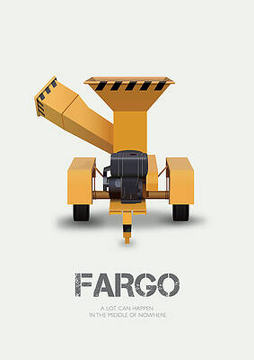 Wall Art - Digital Art - Fargo - Alternative Movie Poster by Movie Poster Boy