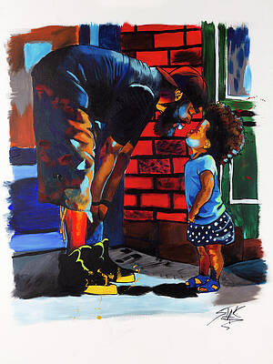 Black Father Paintings Page 8 Of 8 Fine Art America