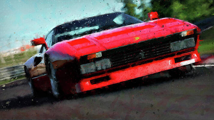 Ferrari GTO, 03 by AM FineArtPrints Ferrari GTO, 03 by AM FineArtPrints