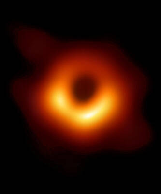 Wall Art - Digital Art - First Black Hole by Flippin Sweet Gear