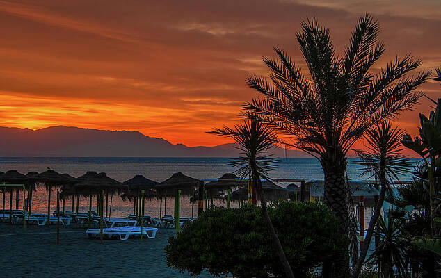 First Light on the Coast of Spain by Marcy Wielfaert First Light on the Coast of Spain by Marcy Wielfaert