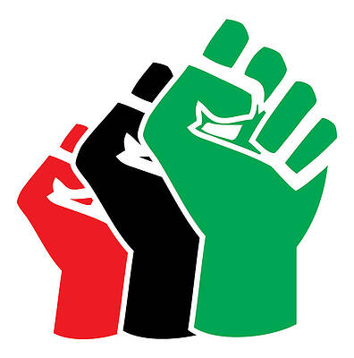 Fists Red Black and Green by LaSonia Ragsdale Fists Red Black and Green by LaSonia Ragsdale