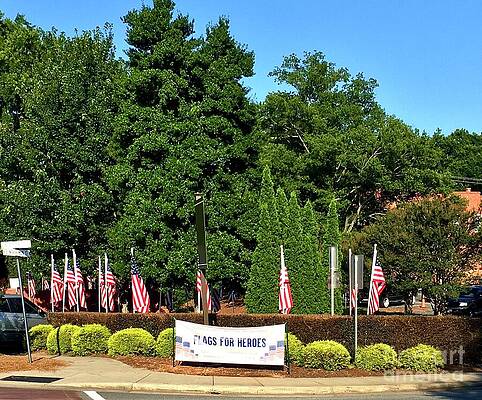 Flags for Heroes by Eunice Warfel Flags for Heroes by Eunice Warfel