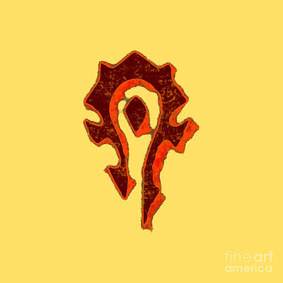 World of Warcraft Horde Drawing by Humaira Faizah Agustina - Pixels