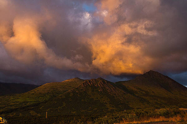 Flat Top Mt Sunset by Steph Gabler Flat Top Mt Sunset by Steph Gabler