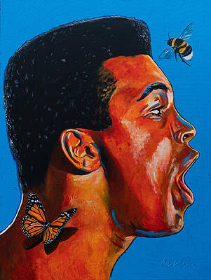 Float Like A Butterfly Sting Like A Bee Art Fine Art America Float Like A Butterfly Sting Like A Bee Art Fine Art America