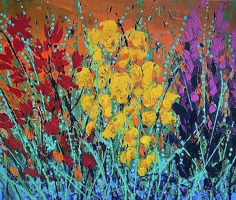 Floral Abstract by Darby Doetzer