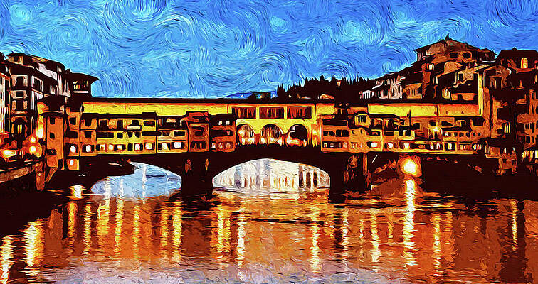 Ponte Vecchio Paintings for Sale - Fine Art America