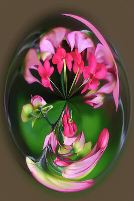 Flower Inside Out 4 by Betty Eich Flower Inside Out 4 by Betty Eich