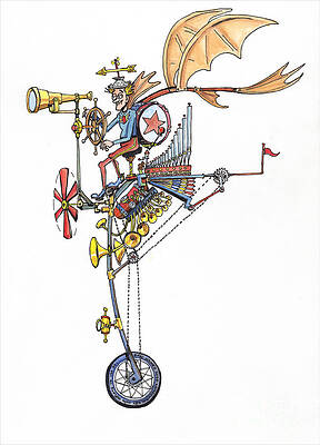 Flying Unicycle Band by Eric Haines Flying Unicycle Band by Eric Haines