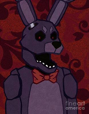 Five Nights At Freddy's Ruin Mini Poster, Drawing/illustration for sale by  WilfongArts - Foundmyself