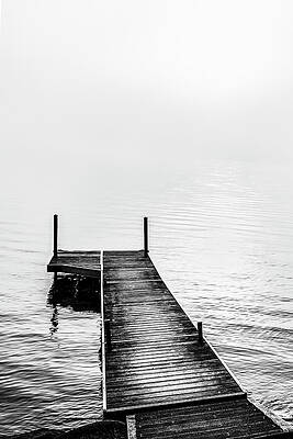 Foggy Morning at Moosehead Lake by Norma Warden Foggy Morning at Moosehead Lake by Norma Warden