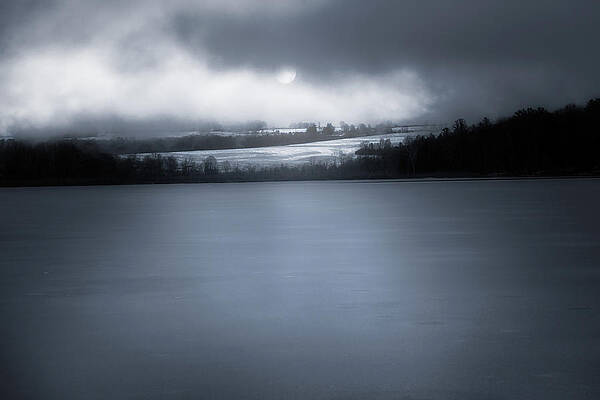 Foggy Winter Moon by Bill Wakeley Foggy Winter Moon by Bill Wakeley