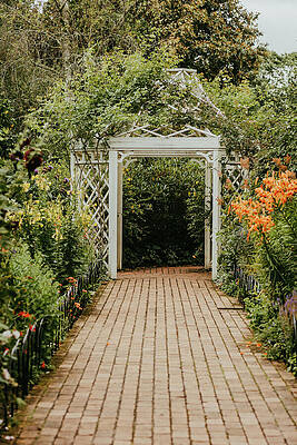 Wall Art - Photograph - Follow the brick road by Nova Rae