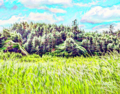 Wall Art - Digital Art - Forest To Flora by Macro Abundance Art