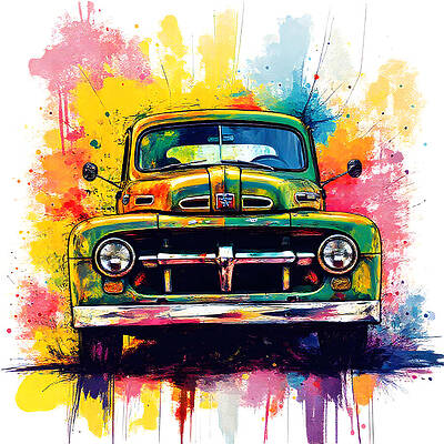 Wall Art - Ai Art - Forty Nine Front by Jerry McElroy