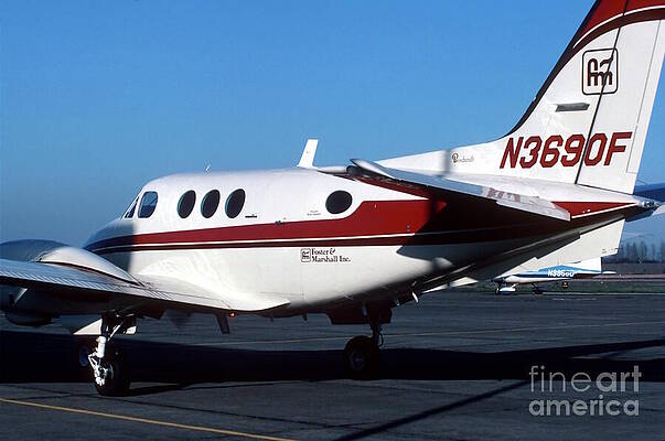 Wall Art - Photograph - Foster and Marshall's King Air by James B Toy