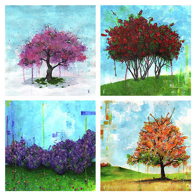 Four Seasons Paintings (Page #5 of 16) | Fine Art America