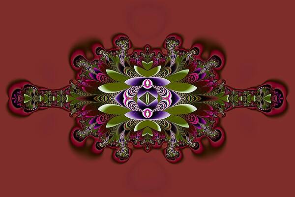 Fractal bouquet 01 by Mariella Wassing Fractal bouquet 01 by Mariella Wassing