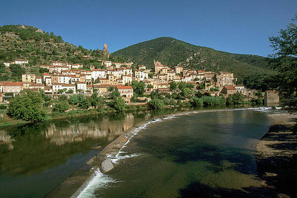 Nobody Photograph - France, Herault, Roquebrun by Seeables Visual Arts