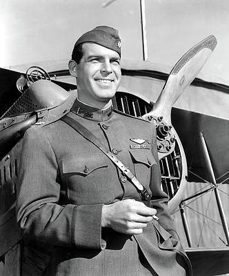 Wall Art - Photograph - FRED MACMURRAY in CAPTAIN EDDIE -1945-, directed by LLOYD BACON. by Album