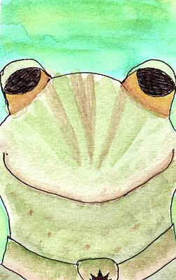 Cute Frog Paintings Page 4 Of 4 Fine Art America